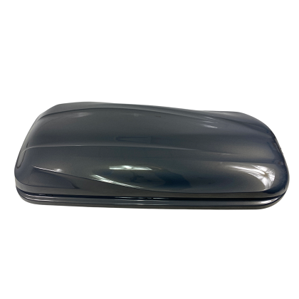 Автобокс Junior Altro 185x80x41cm с 70 mm, с двустранно отваряне с ключ, 460 литра - тъмносив гланц