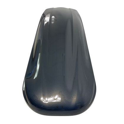 Автобокс Junior Altro 185x80x41cm с 70 mm, с двустранно отваряне с ключ, 460 литра - тъмносив гланц