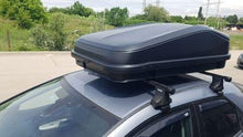 Автобокс Junior Easy 145x94x40cm с 85 mm , с ключ, 420 литра - черен