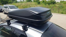 Автобокс Junior Easy 145x94x40cm с 85 mm , с ключ, 420 литра - черен
