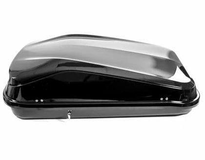 Автобокс Junior Easy 145x94x40cm с 85 mm , с ключ, 420 литра - черен гланц