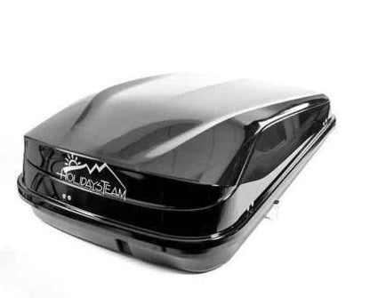 Автобокс Junior Easy 145x94x40cm с 85 mm , с ключ, 420 литра - черен гланц