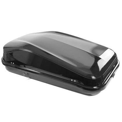 Автобокс Junior Easy 145x94x40cm с 85 mm , с ключ, 420 литра - черен гланц