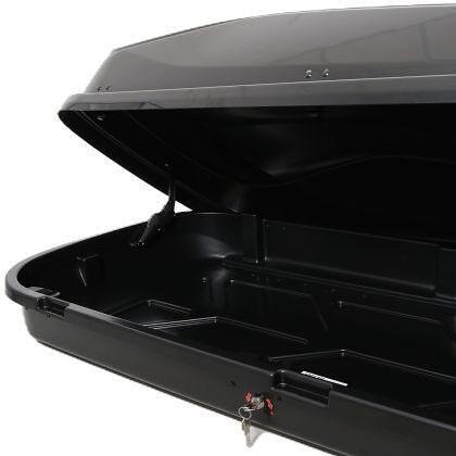 Автобокс Junior Easy 180x78x40cm с 85 mm, с ключ, 430 литра - черен