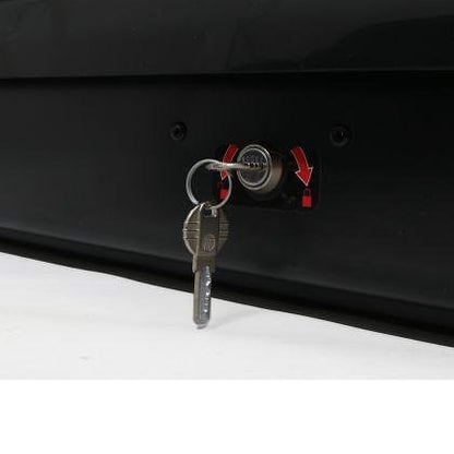 Автобокс Junior Easy 180x78x40cm с 85 mm, с ключ, 430 литра - черен