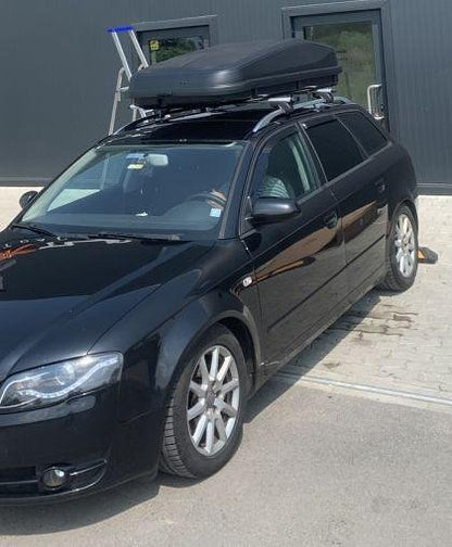 Автобокс Junior Easy 180x94x39cm с 85 mm , с ключ, 530 литра - черен