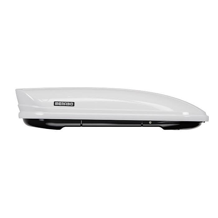 Menabo Mania 400L Roof Box (white metallic)