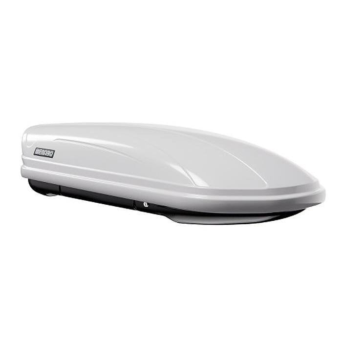 Menabo Mania 400L Roof Box (white metallic)