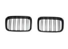 BMW E36 pre-facelift kidney grilles, gloss black