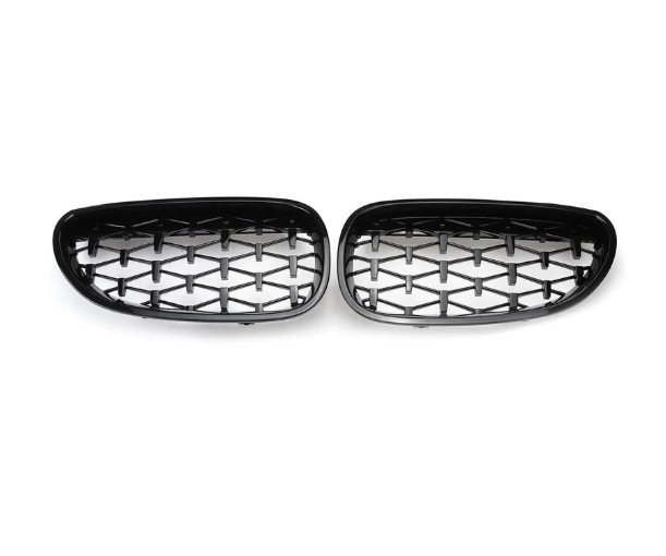 Бъбреци за BMW 5-та серия E60 / E61 от 2003-2010 1 Diamond Style черен гланц