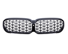 Kidney Grilles for BMW 5 Series G30 G38 525i 530i 540i 2020+ Facelift LCI Diamond Style Gloss Black