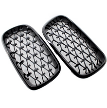 Kidney Grilles for BMW X5 E70 / X6 E71 2007-2013 Diamond Style gloss black