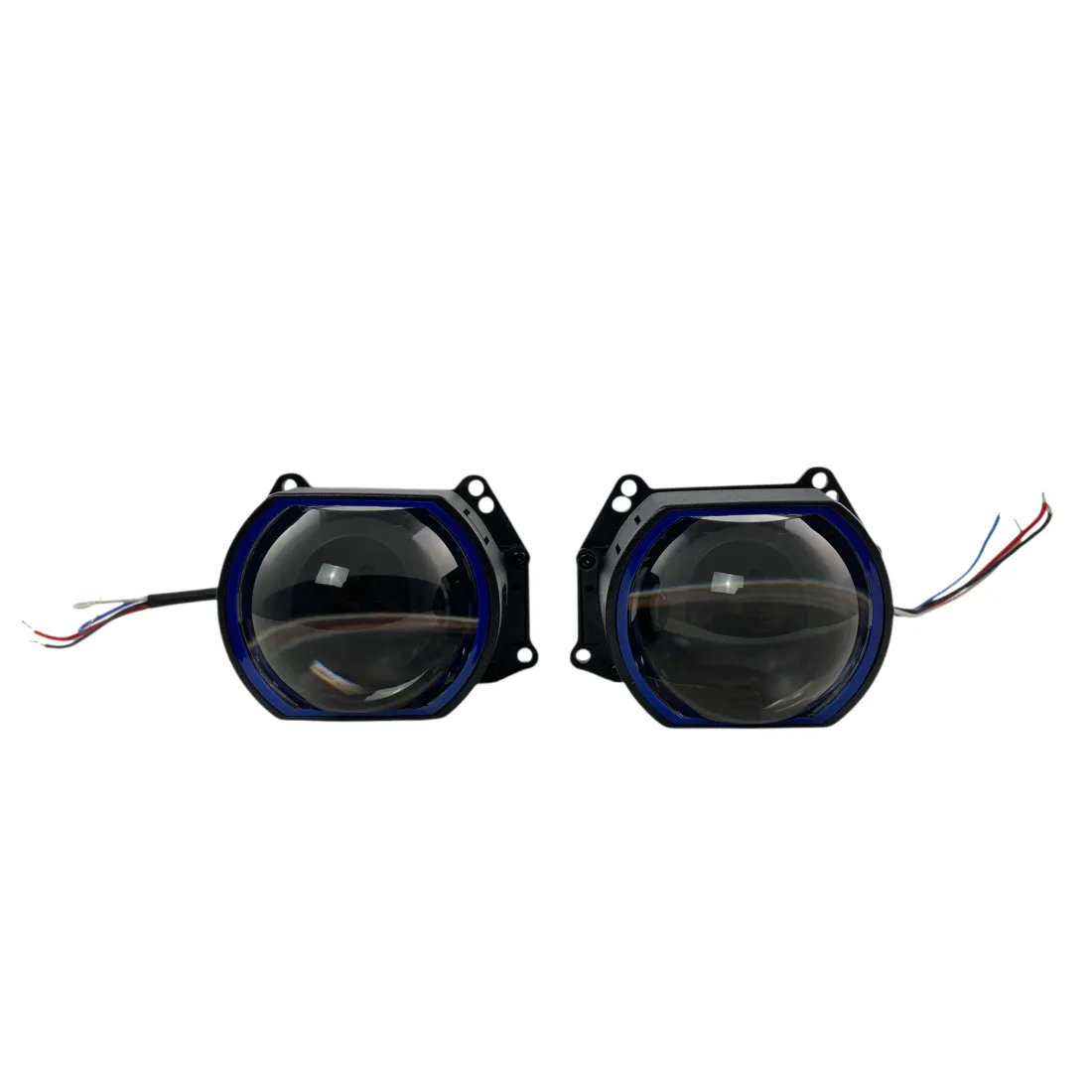 Bi-LED лупи за вграждане  3" A38 6000K - квадратни - 58W / 68W