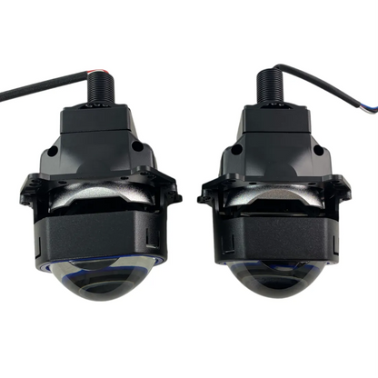 Bi-LED лупи за вграждане  3" A38 6000K - квадратни - 58W / 68W