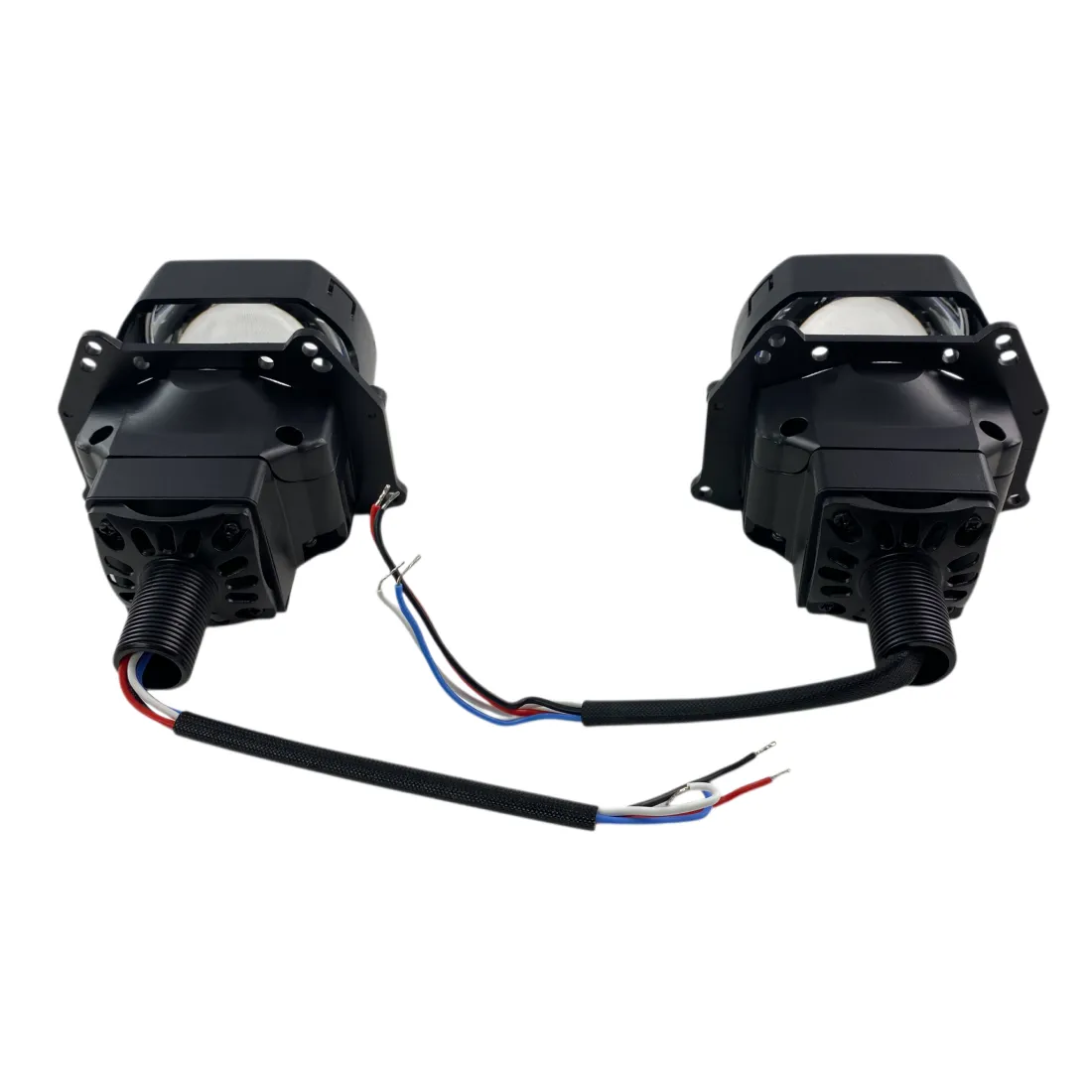 Bi-LED лупи за вграждане  3" A38 6000K - квадратни - 58W / 68W
