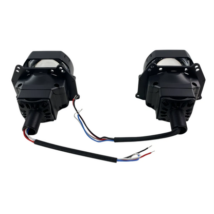 Bi-LED лупи за вграждане  3" A38 6000K - квадратни - 58W / 68W