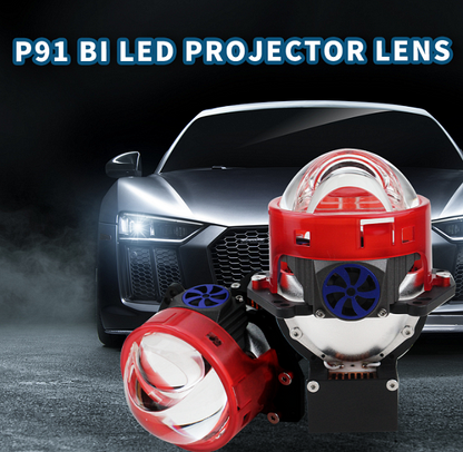 Bi-LED лупи за вграждане във фарове с къси и дълги светлини 3"инча 156W 8000lm 12V
