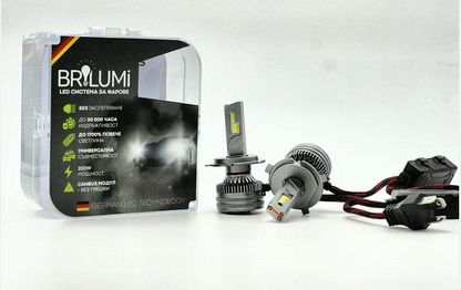 Bi-LED система за фарове H4 - BRILUMI ZENITH - 200W - CANBUS 6000K