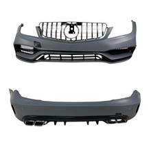 Боди кит за Mercedes C-Class W204 (2011-2013) конверсия към W205 - AMG