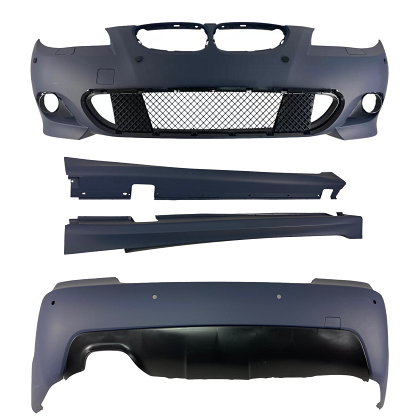 BODY KIT pentru BMW E60 sedan 2003-2011 fără senzori de parcare și 2007-2011 cu senzori de parcare 18mm - pachet M-Tech fără proiectoare de ceață
