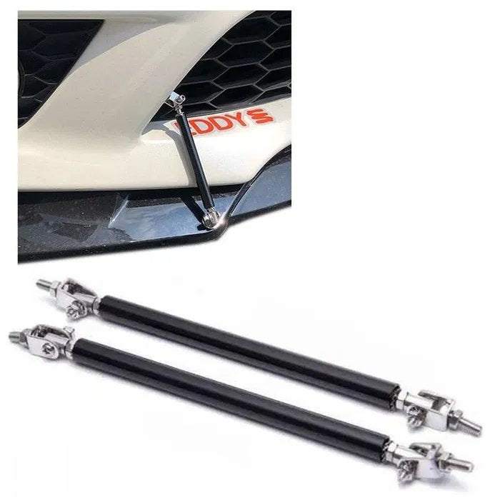 Lip Spoiler Brackets - 2 pc. set Black