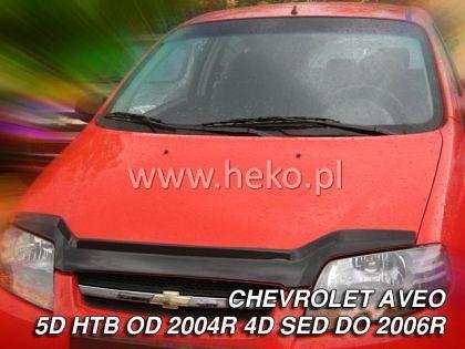 Deflector capotă pentru CHEVROLET AVEO 5 uși (2004+)