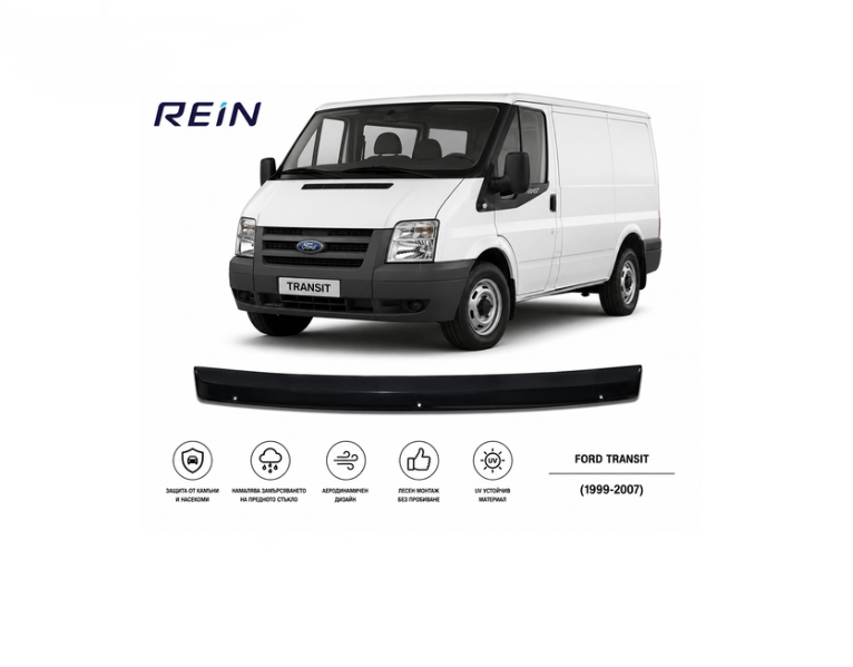 Deflector capotă pentru FORD TRANSIT (1999-2007)