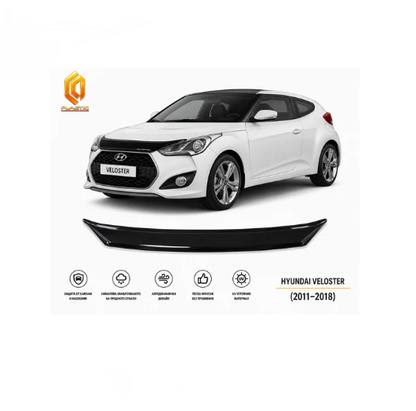 Hood Deflector for Hyundai Veloster (2011–2018) - CA Plast