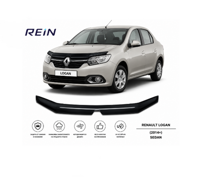 Дефлектор за преден капак за RENAULT LOGAN (2014+) Sedan