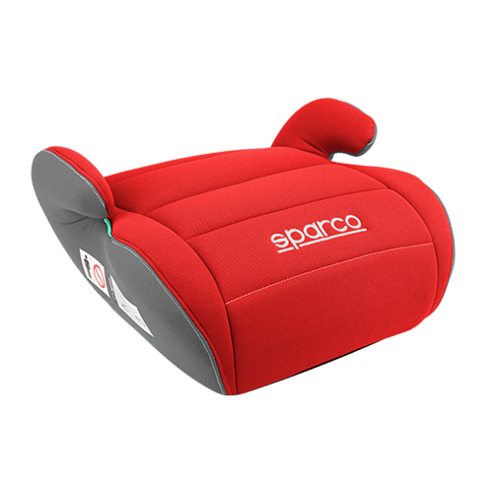 Child car seat 22-36 kg, SPARCO, grey/red
