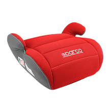 Детска седалка за кола 22-36 кг, SPARCO, сива/червена