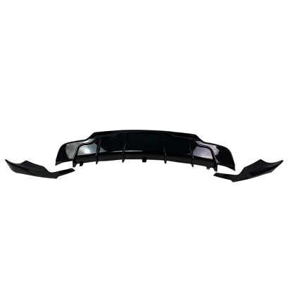 Difuzor bară spate pentru Tesla Model 3 (2017-2022) - negru lucios