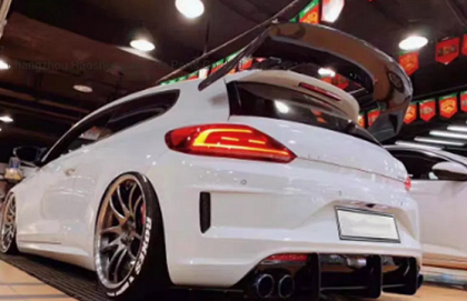 Rear Bumper Diffuser for Volkswagen Scirocco (2010-2014) Blade - Gloss Black
