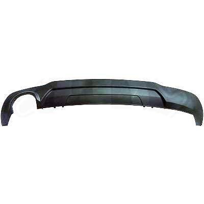 Rear bumper diffuser for Mercedes C-class W204 (2011+) - single