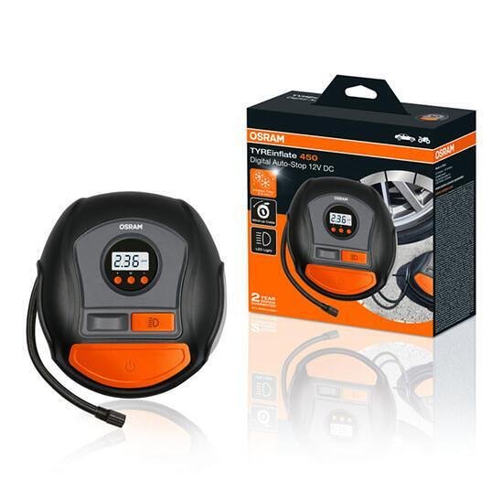 Дигитален компресор за гуми, OSRAM Tyreinflate 450