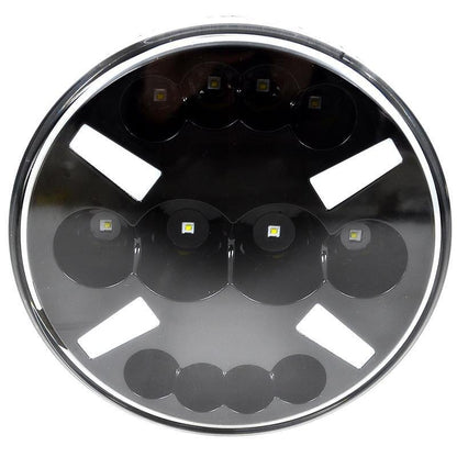 LED ФАР 12 диода + DRL 12-24V