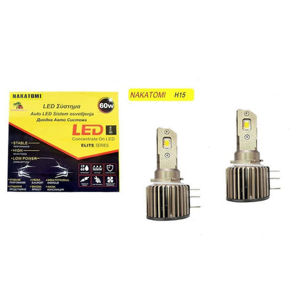 Led крушки Nakatomi H15 X6  60W