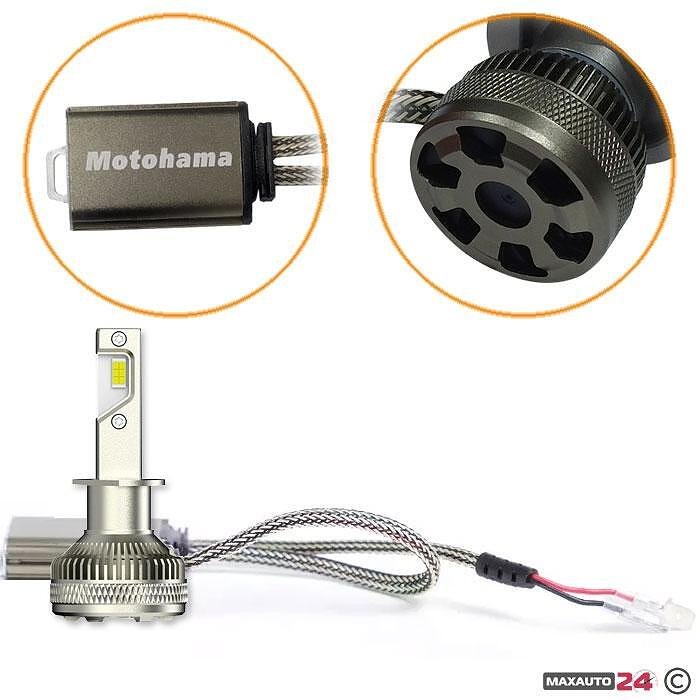 LED крушки H1 Motohama 60W