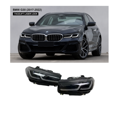 Диодни Led фарове за BMW G30 (2017-2022) - facelift Laser look