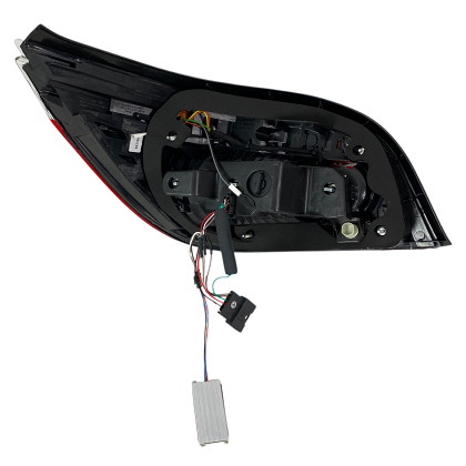 Диодни Led стопове за BMW E60 (2003-2007) -  facelift look червени