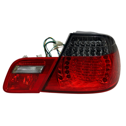 Stopuri LED pentru BMW E46 coupe (1998-2003) - semnalizator fumuriu