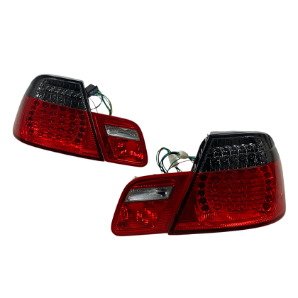 Stopuri LED pentru BMW E46 coupe (1998-2003) - semnalizator fumuriu