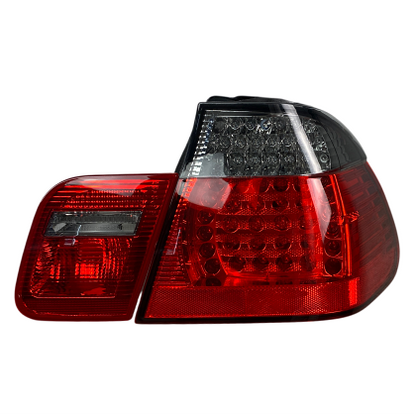 Диодни стопове за BMW E46 седан (2001-2005) - опушен мигач