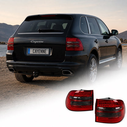 Диодни стопове за PORSCHE CAYENNE (03-07) - опушен мигач