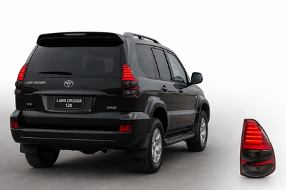 Диодни стопове за TOYOTA LAND CRUISER 120 (03-09) - опушен мигач