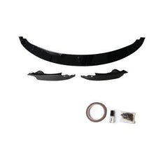 Front bumper lip for BMW E90 M3 design - gloss black