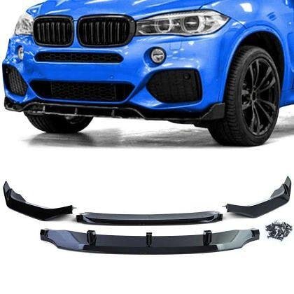 Adaos bară față pentru BMW X5 F15 M sport (2014-2018) - negru lucios