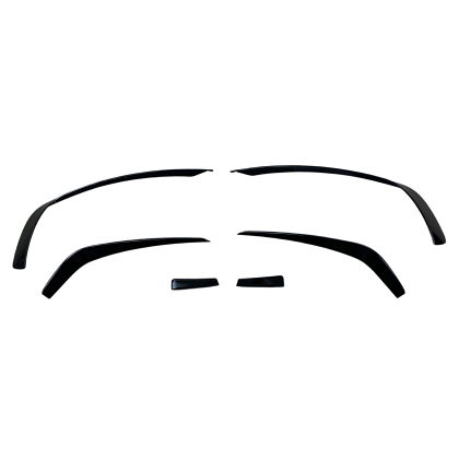 Adaos bară față pentru Mercedes C-Class W204 (2007-2013) - negru lucios