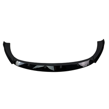 Front Bumper Lip for Seat Ibiza (2012-2017) 3 Door FR Style - Gloss Black