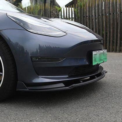 Adaos bară față pentru Tesla Model Y - negru lucios